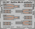 Eduard Seatbelts Spitfire Mk.IX 1/72 STEEL