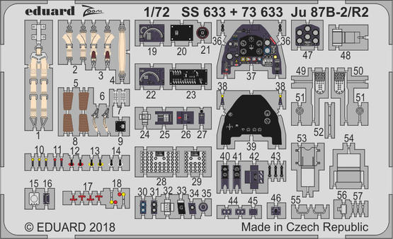 Eduard  Ju 87B-2/R2 1/72 etc.