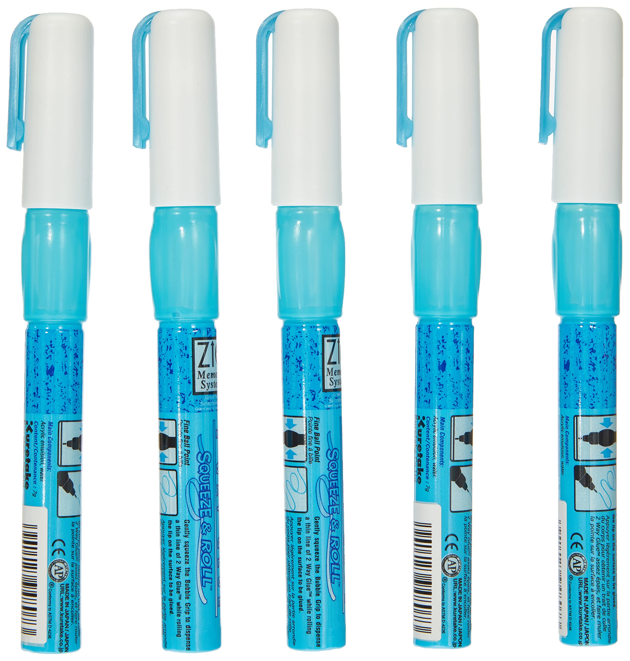 Foil Art 5 Super-Tack Glue Pens