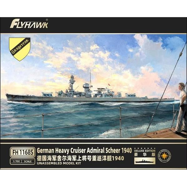 German Heavy Cruiser Admiral Scheer 1940. Deluxe Edition