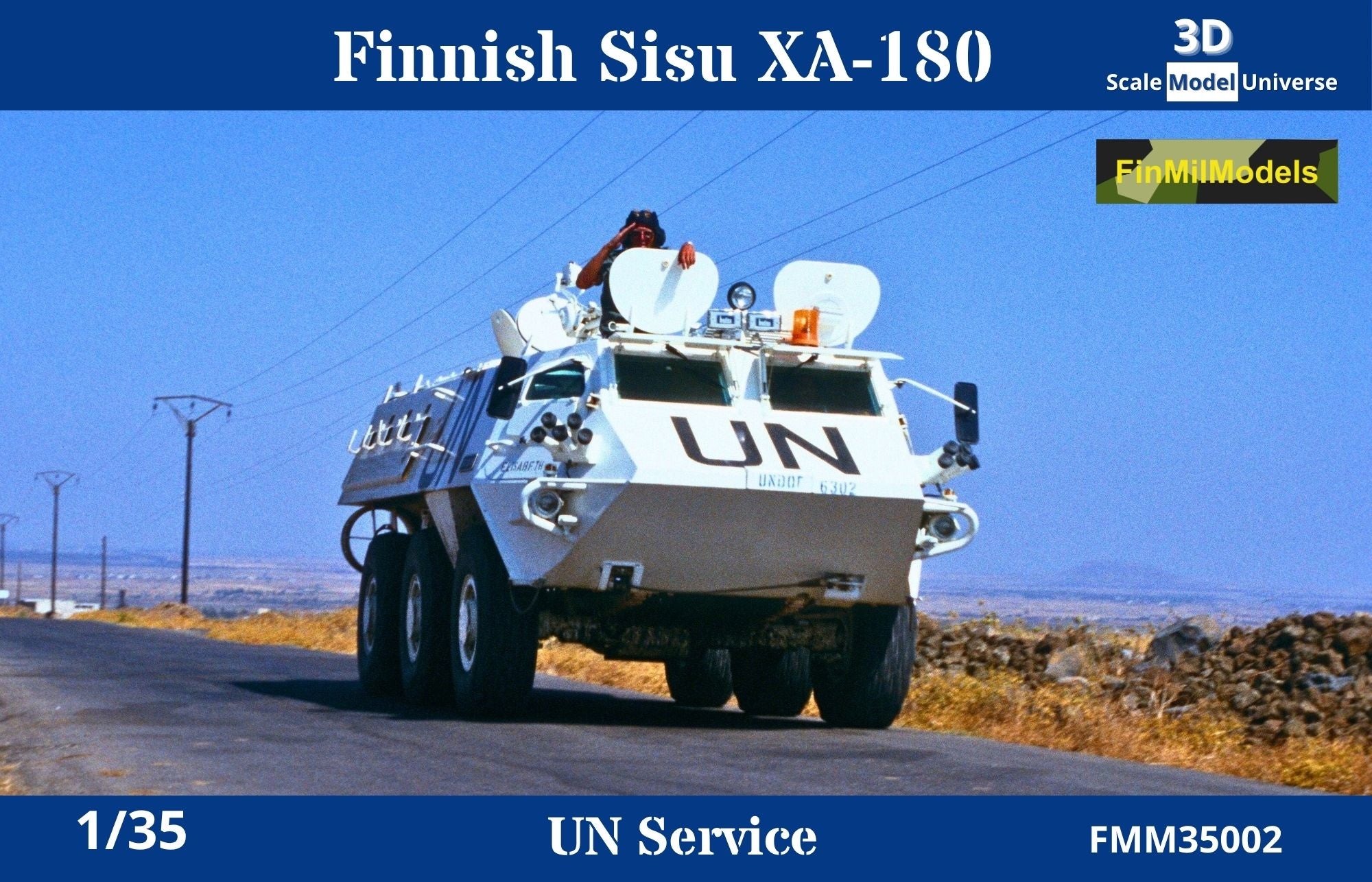 Finnish Sisu XA-180 UN Service