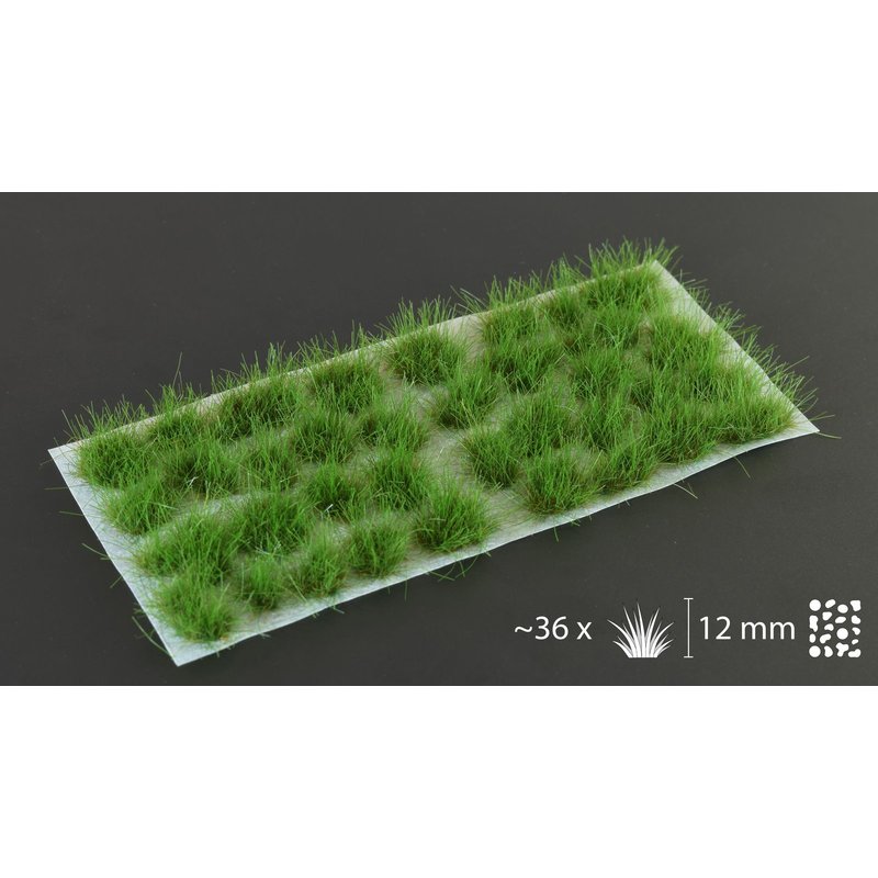 Gamersgrass 12mm XL Wild Tufts Strong Green