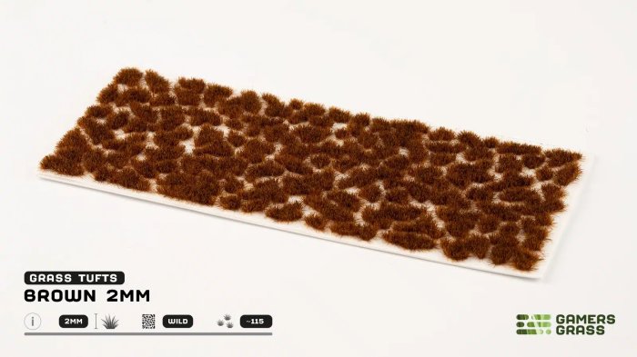 Gamersgrass 2mm Tufts Brown
