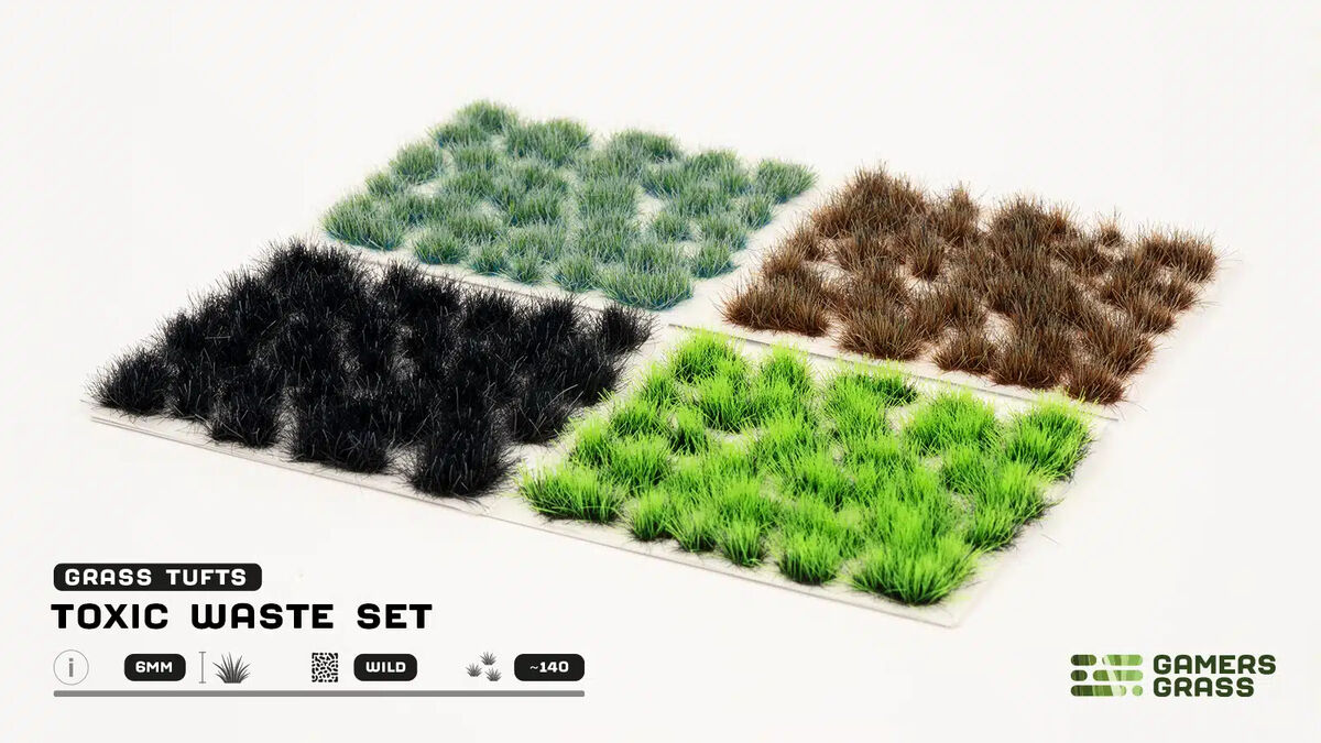 Gamersgrass  Wild Tufts Toxic Waste Set