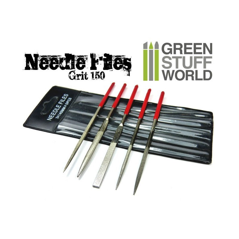 GSW 1034 Diamond Needle Files x 5