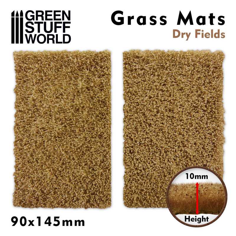 GSW 10340 Grass Mats Cut-Out Dry Fields 10mm