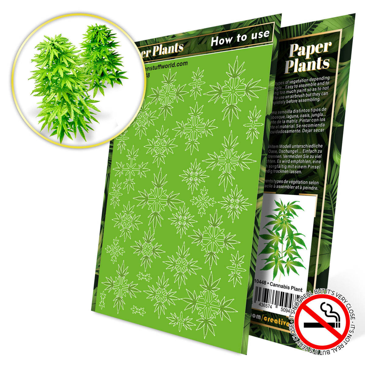 GSW 10448 Paper Plants Cannabis Plant