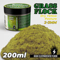 GSW 11141 Terrain Series Grass Flock 2-3mm Dry Yellow Pasture 200ml.