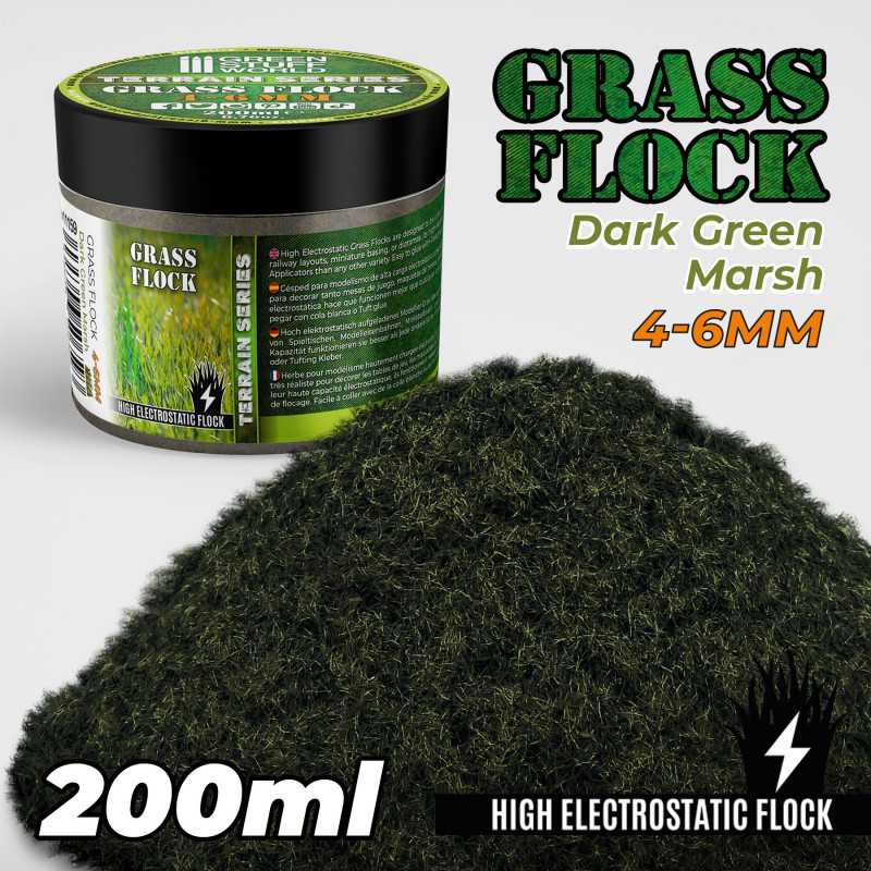 Terrain Series Flock Nylon 4-6mm Dark Green Marsh 200ml