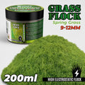 GSW 11167 Terrain Series Grass Flock 9-12mm Spring Grass 200ml.