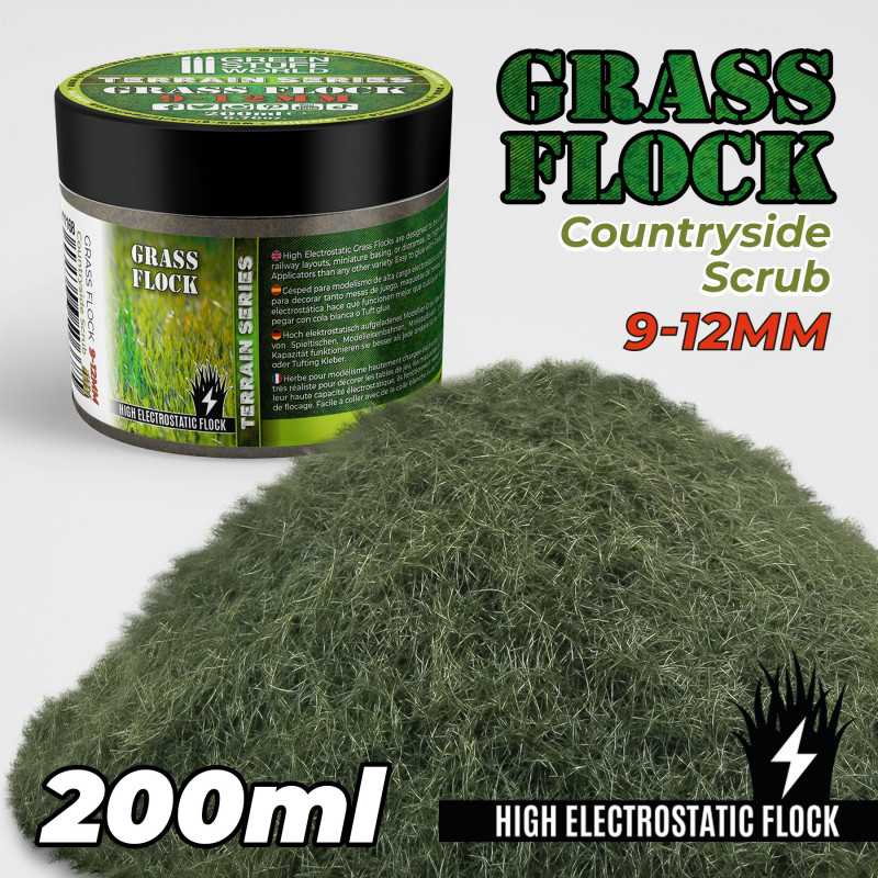 Terrain Series Flock Nylon 9-12mm Countryside Scrub 200ml