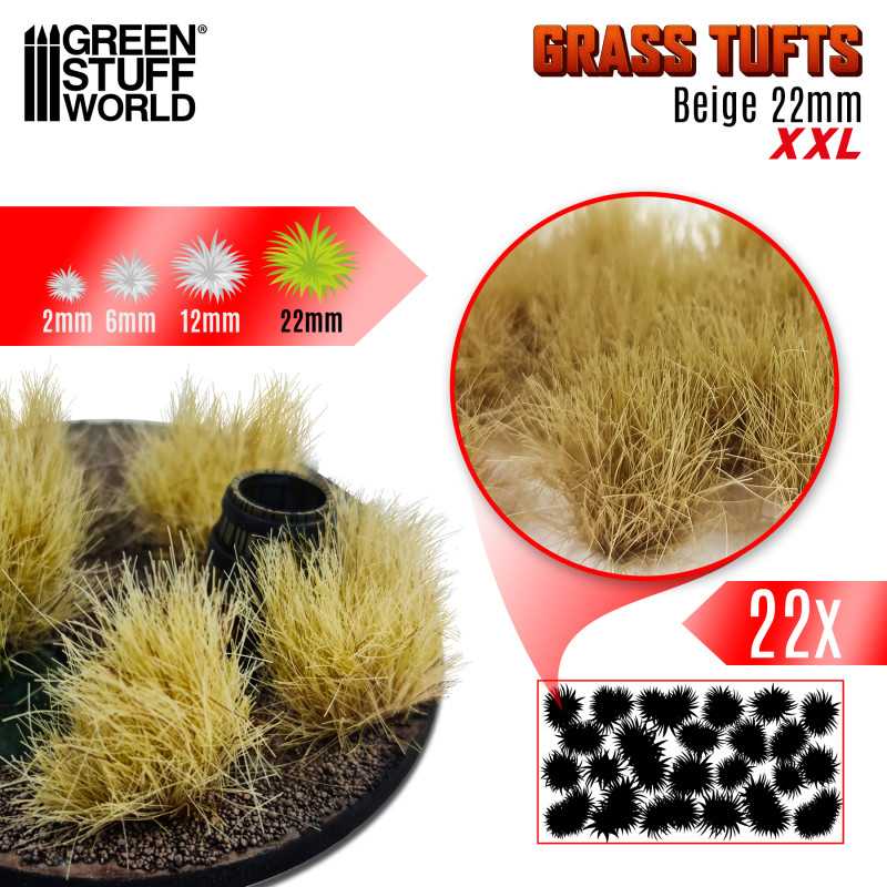 GSW 11450 Grass Tufts XXL Geige 22mm