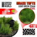 GSW 11452 Grass Tufts XXL Light Green 22mm