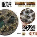 GSW 11504 Thorny Scrub Tufts Spiky Burnt Hay 14mm