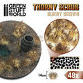 GSW 11506 Thorny Scrub Tufts Burny Brown 14mm