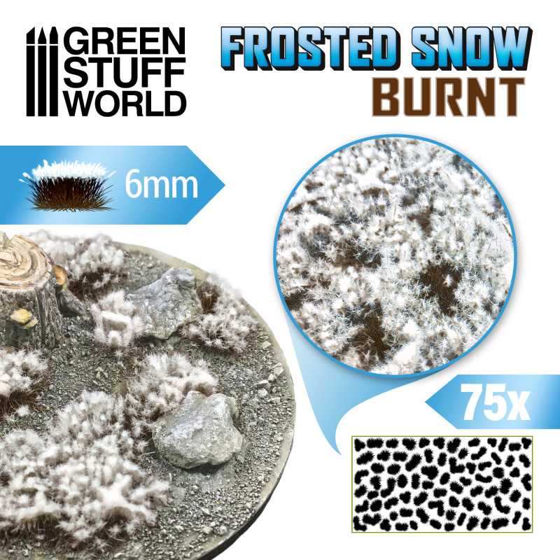 GSW 11787 Shrubs Tufts Frosted Snow Burnt 6mm
