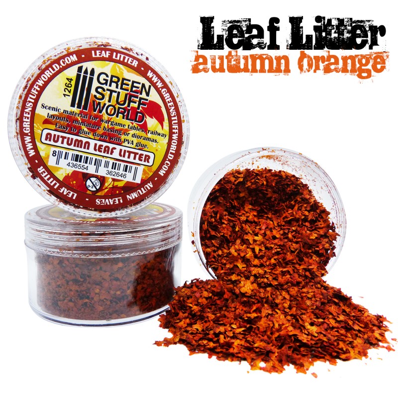 GSW 1264 Orange Autumn Leaf Litter