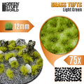 GSW 12943 Grass Tufts Light Green 12mm