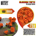 GSW 13003 Blossom Tufts Orange  6mm