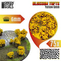 GSW 13004 Blossom Tufts Yellow  6mm