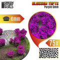 GSW 13005 Blossom Tufts Purple  6mm