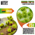 GSW 13008 Shrub Tufts Light Green 6mm