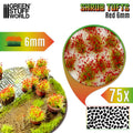 GSW 13011 Shrub Tufts Red  6mm