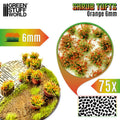 GSW 13013 Shrub Tufts Orange 6mm