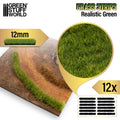 GSW 13447 Grass Stripes Realistic Green 12mm