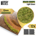 GSW 13452 Grass Stripes Light Green 12mm
