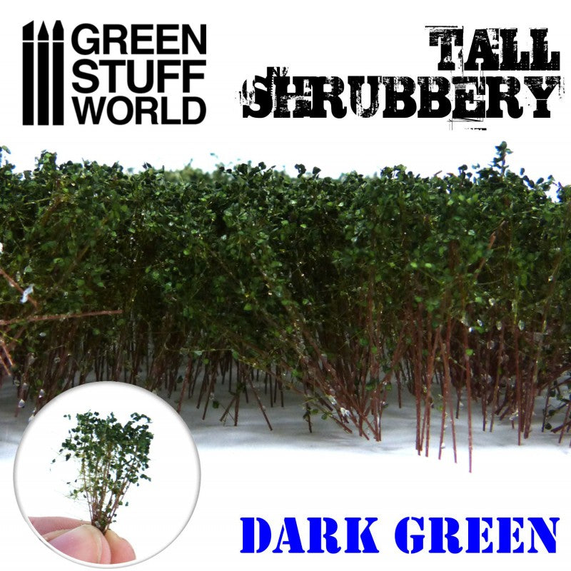 GSW 9924 Tall Shrubbery Dark Green