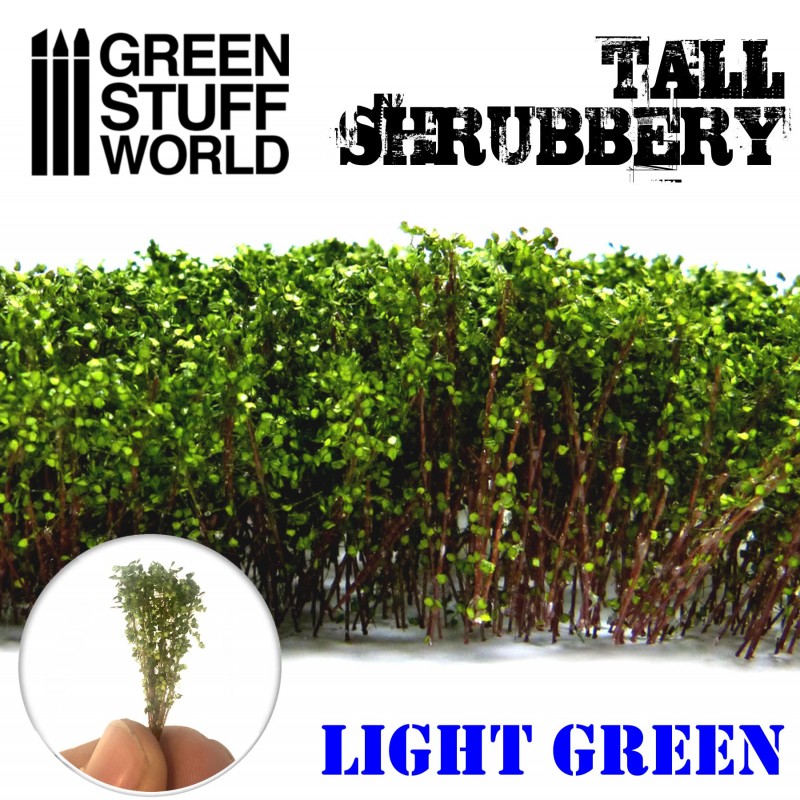 GSW 9925 Tall Shrubbery Light Green