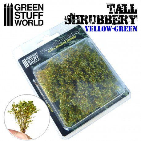 GSW 9926 Tall Shrubbery Yellow Green