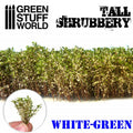 GSW 9927 Tall Shrubbery White Green