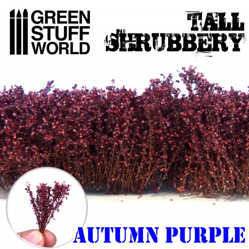GSW 9932 Tall Shrubbery Autumn Purple