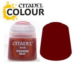 Warhammer Color Base Khorne Red 12ml. 21-04