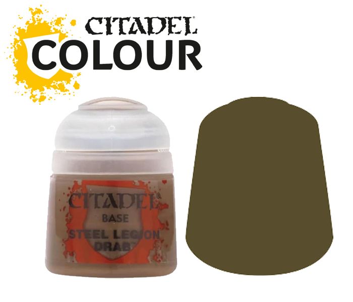 Citadel Color Base Steel Legion Drab 12ml. 21-17
