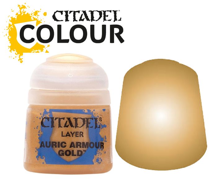 Citadel Color Layer Auric Armour Gold 12ml. 22-62
