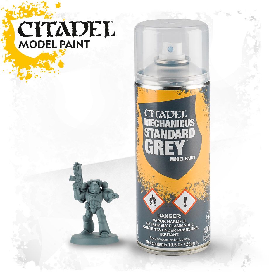Citadel Spray Mechanicus Standard Grey 400ml. 62-26