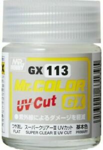 Mr.Color GX113 Gloss Super Clear III UV Cut Flat