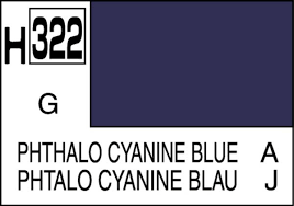 Mr.Hobby H-322 Phthalo Cyanine Blue