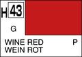 Mr.Hobby Aqueous H-43 Wine Red