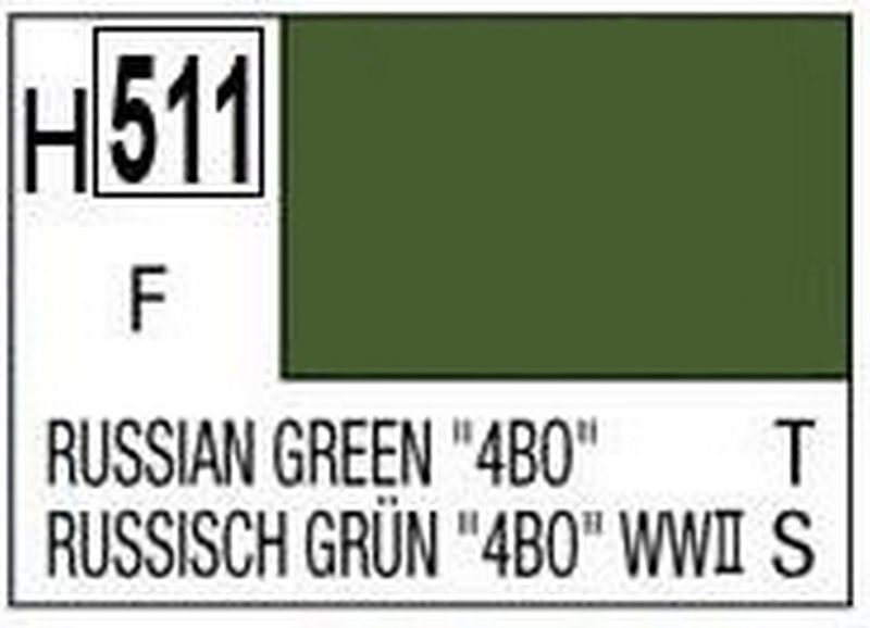 Mr.Hobby Aqueous H-511 Russian Green "4BO" WWII