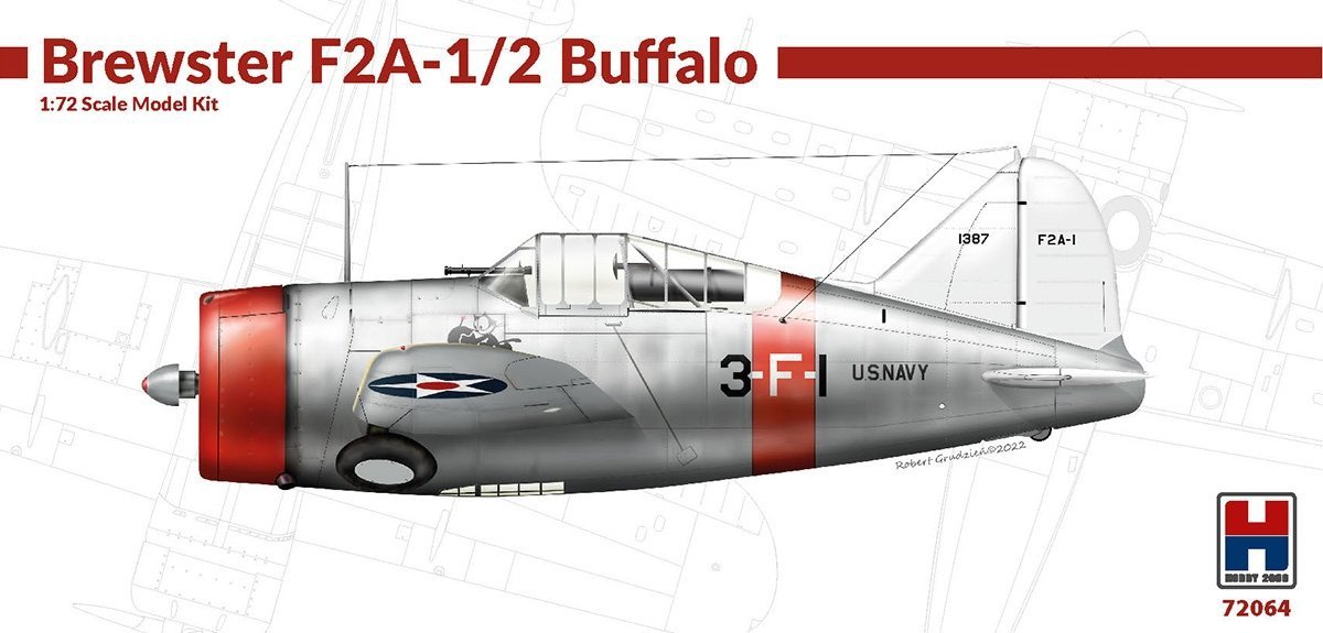 Brewster F2A-1/2 Buffalo.