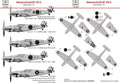 Hadmodel 1/72 decals. Messerschmitt Bf 109 A