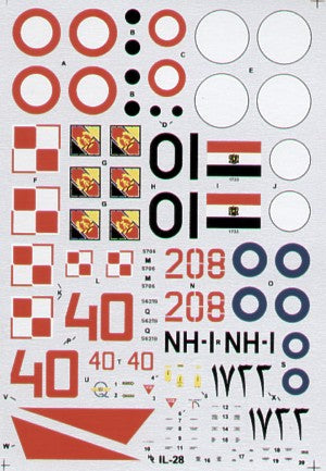 HI-Decal Line 72-039 IL-28 Beagle