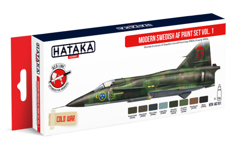 Hataka Modern Swedish AF Paint Set Vol. 1