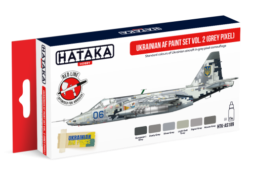 Hataka Ukrainian AF Paint Set Vol.2 (GreyPixel)
