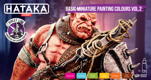 Hataka Basic Miniature Painting Colours Vol.2