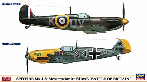 Spitfire Mk.I & Messerschmitt Bf109E "Battle of Britain" Limited Edition